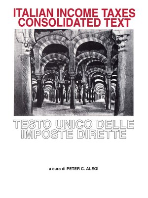 cover image of Italian Income Taxes Consolidated Text